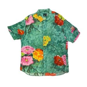 Jams World Retro Floral XL Button Down
